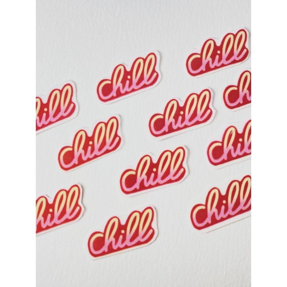 渡假風單張貼紙-透明-規格圖3