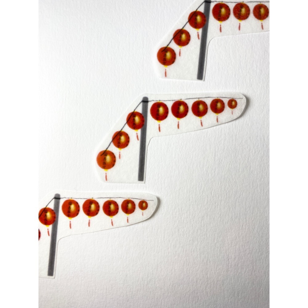 左側轉角台式燈籠