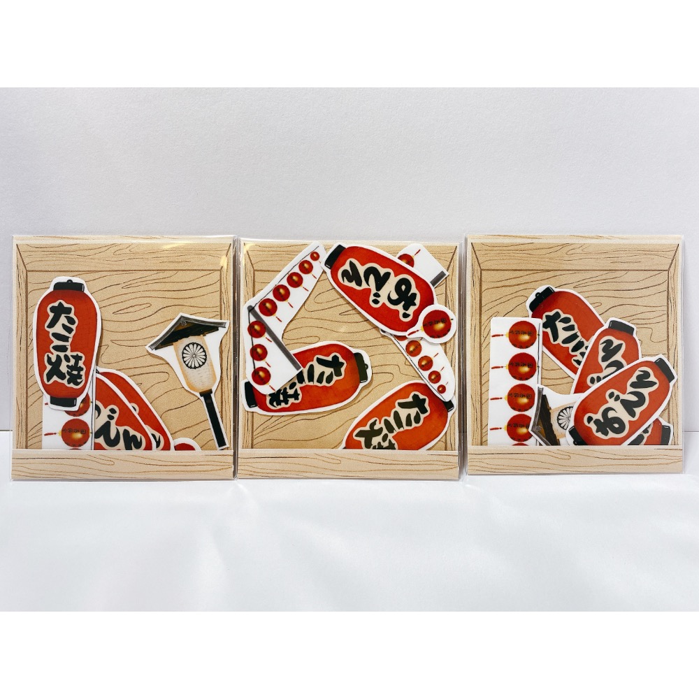 度假系列/燈籠系列貼紙包-細節圖5