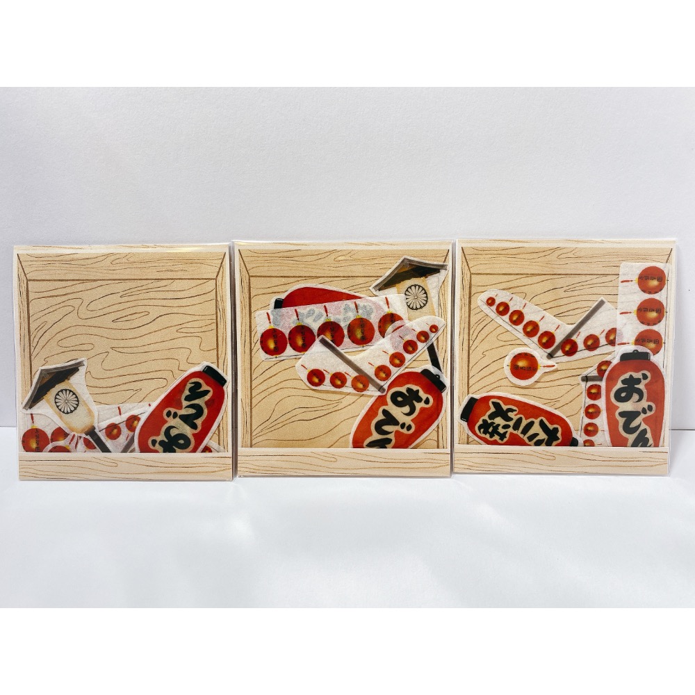 度假系列/燈籠系列貼紙包-細節圖7