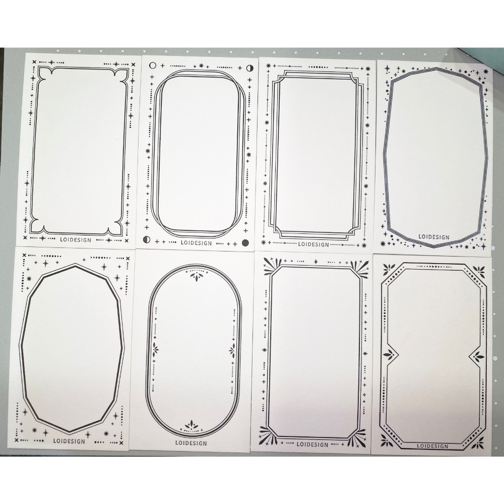 樂意-活版印刷拼貼卡 神秘學Astrology 分裝-細節圖2
