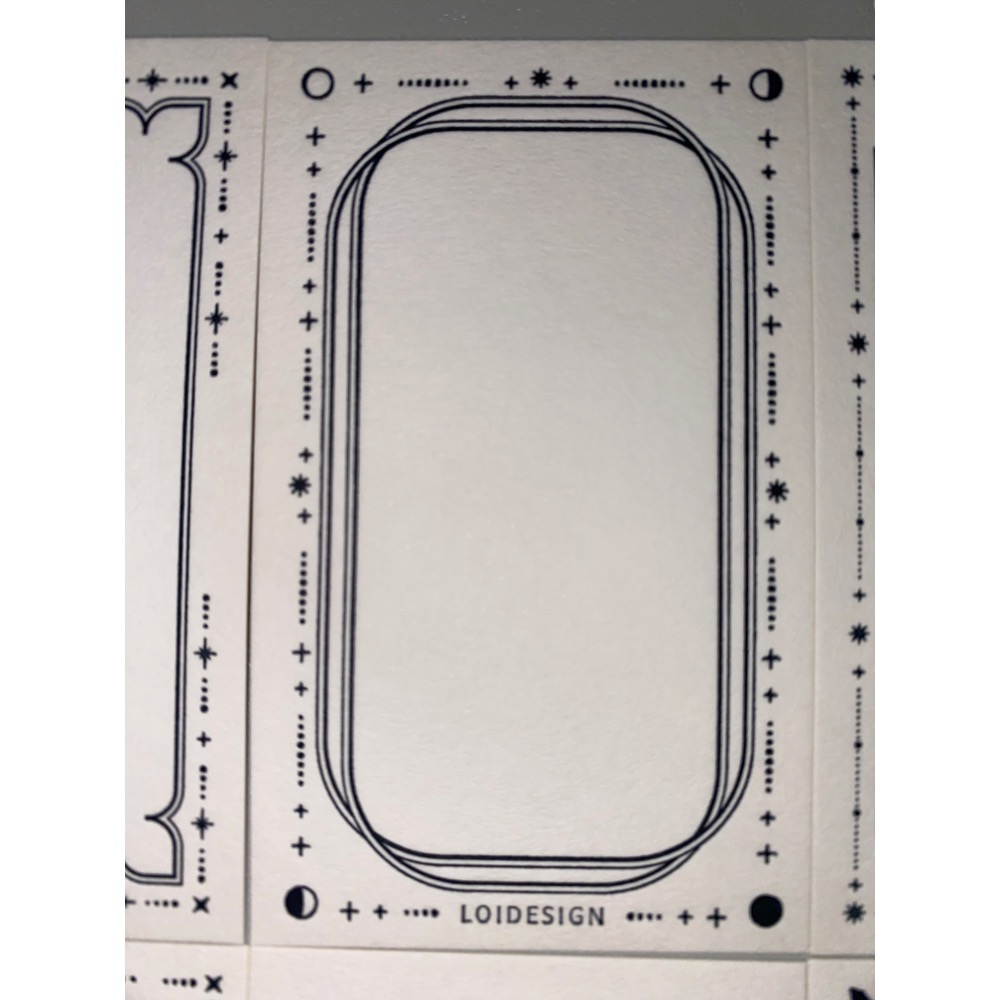 樂意-活版印刷拼貼卡 神秘學Astrology 分裝-細節圖9