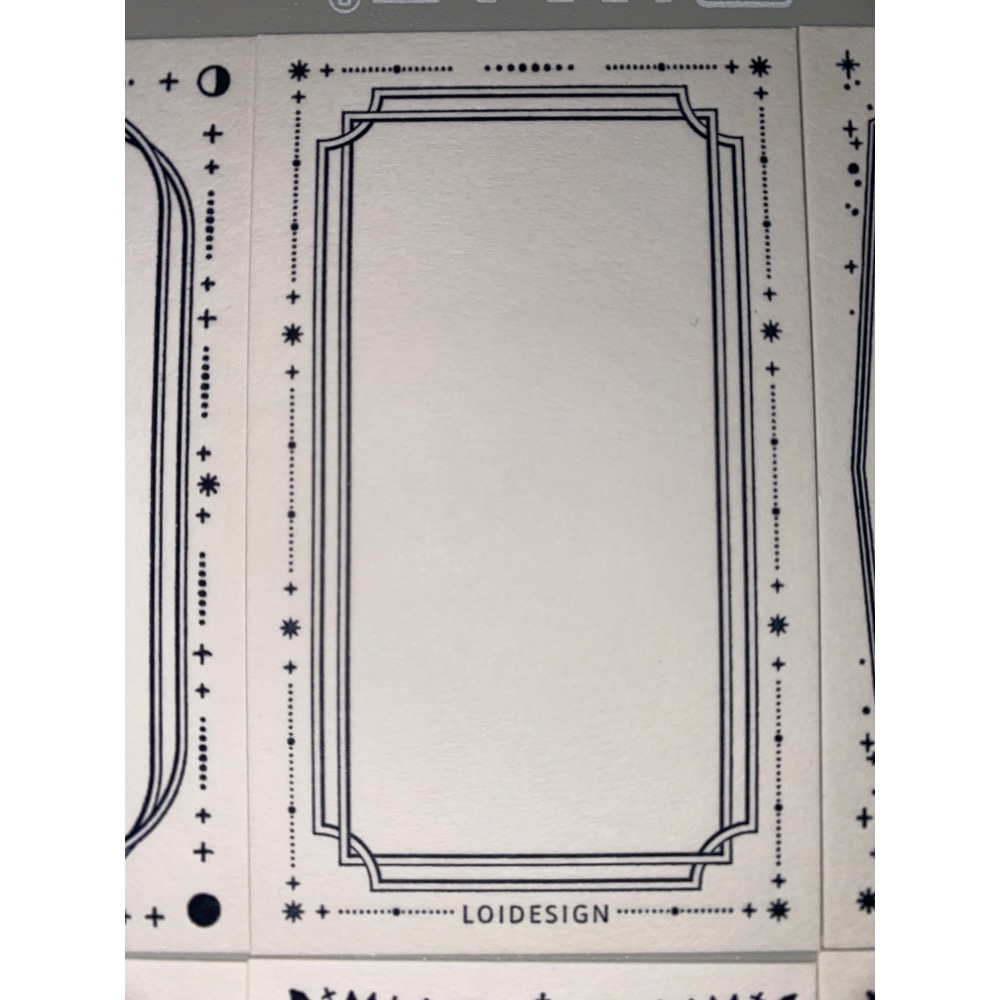 樂意-活版印刷拼貼卡 神秘學Astrology 分裝-細節圖10