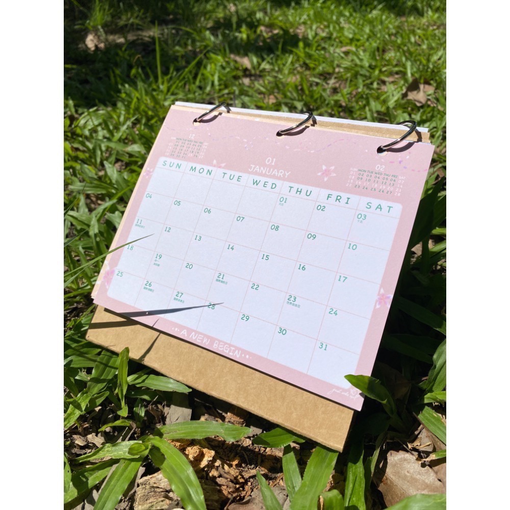 2026年/115年 插畫風格三角桌曆-細節圖2