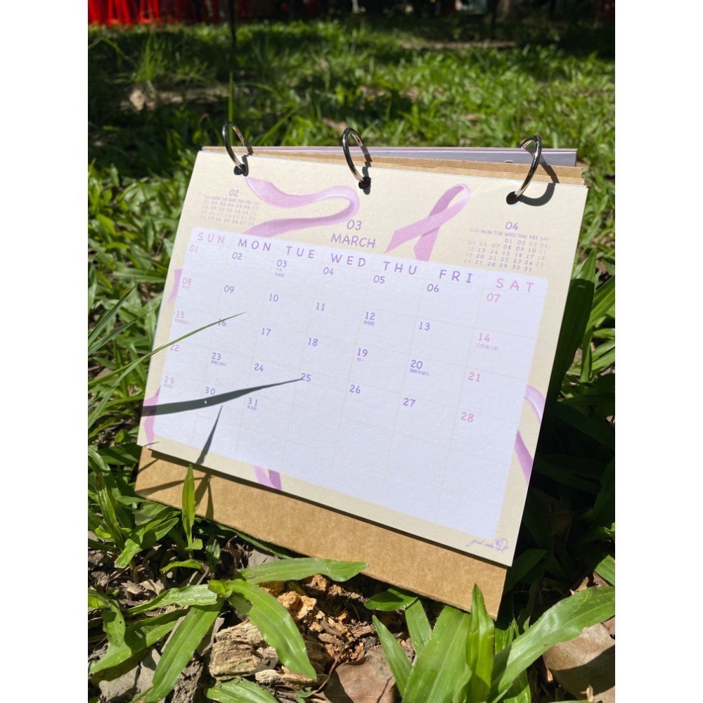 2026年/115年 插畫風格三角桌曆-細節圖4