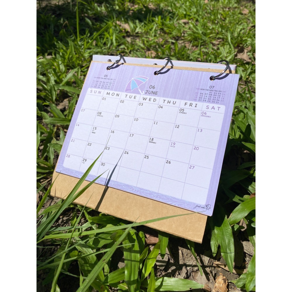 2026年/115年 插畫風格三角桌曆-細節圖7