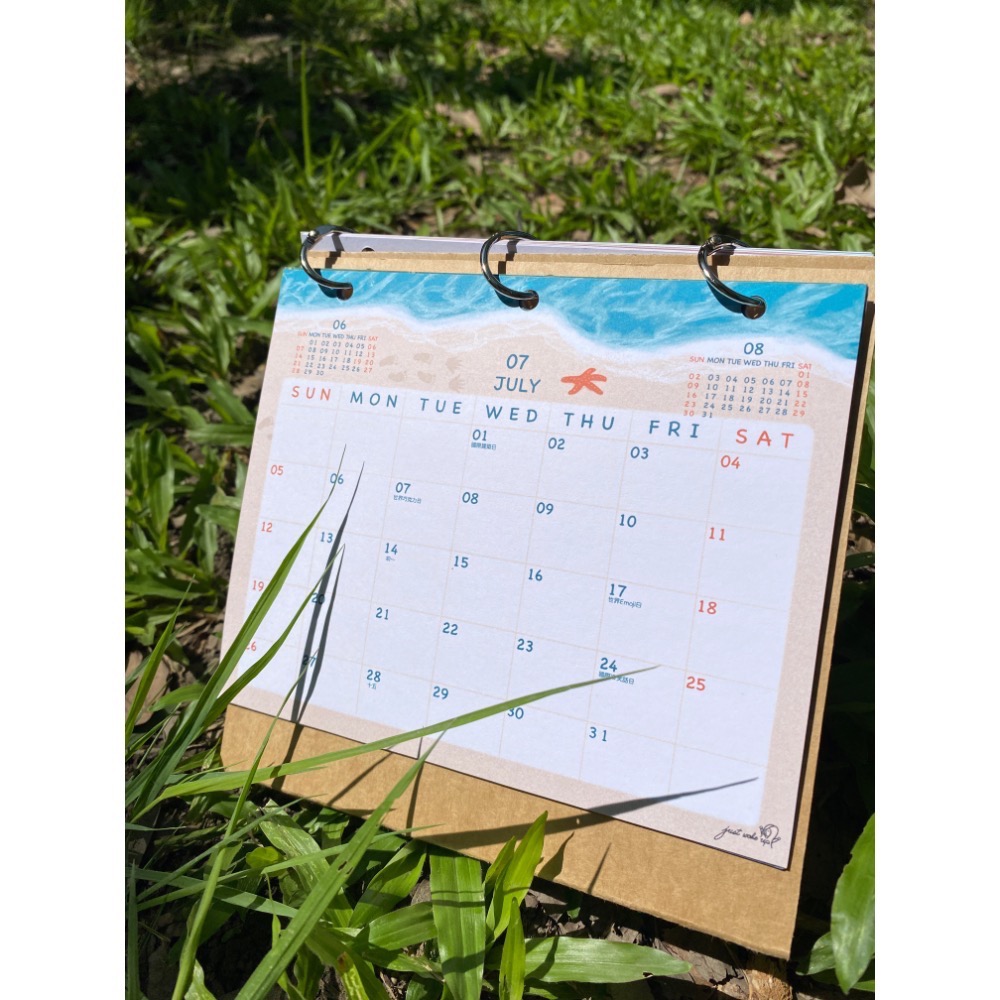 2026年/115年 插畫風格三角桌曆-細節圖8