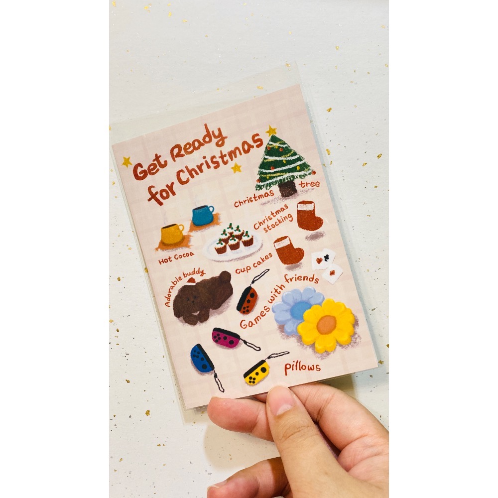 聖誕系列明信片-朋友 Christmas post card -friends-規格圖2