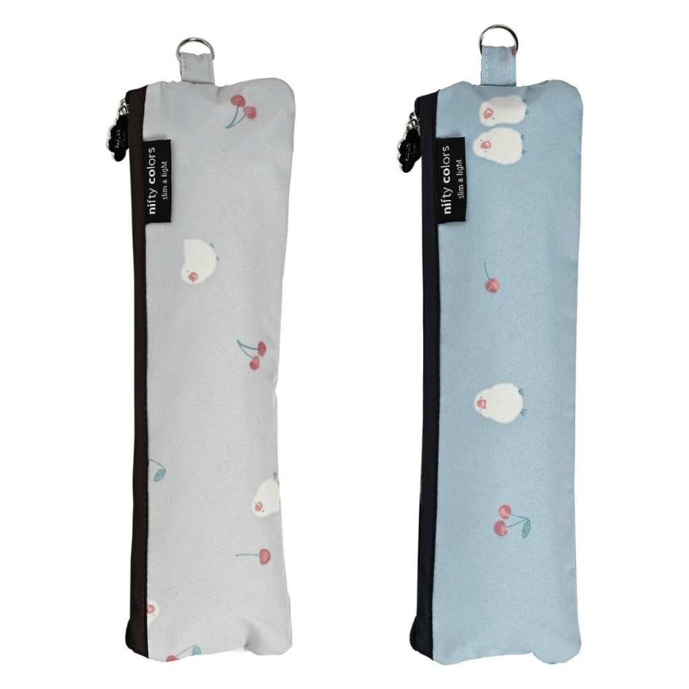 現貨【日本品牌 nifty colors】戶外用品 雨傘 遮陽傘 折疊傘 晴雨兼用 便捷攜帶 輕量時尚 耐用傘骨 可愛圖-細節圖2