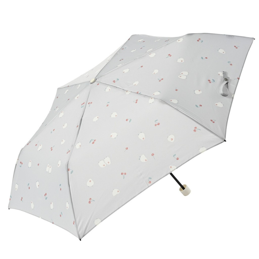 現貨【日本品牌 nifty colors】戶外用品 雨傘 遮陽傘 折疊傘 晴雨兼用 便捷攜帶 輕量時尚 耐用傘骨 可愛圖-細節圖3