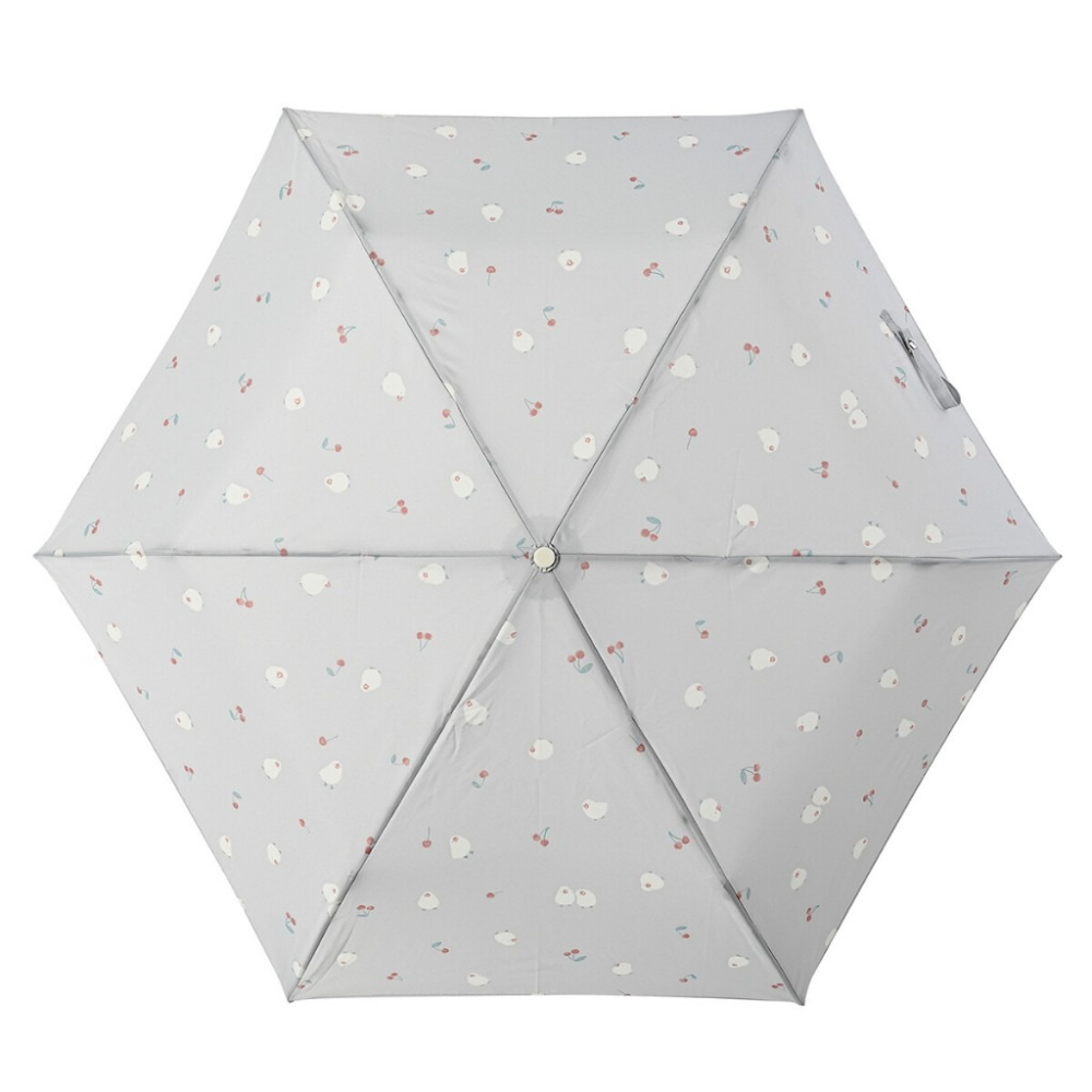 現貨【日本品牌 nifty colors】戶外用品 雨傘 遮陽傘 折疊傘 晴雨兼用 便捷攜帶 輕量時尚 耐用傘骨 可愛圖-細節圖4