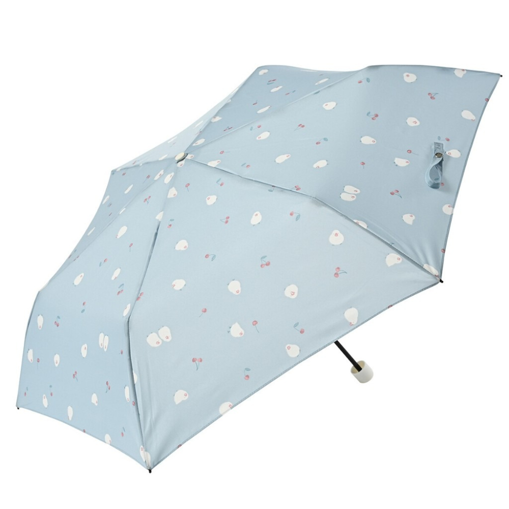 現貨【日本品牌 nifty colors】戶外用品 雨傘 遮陽傘 折疊傘 晴雨兼用 便捷攜帶 輕量時尚 耐用傘骨 可愛圖-細節圖5