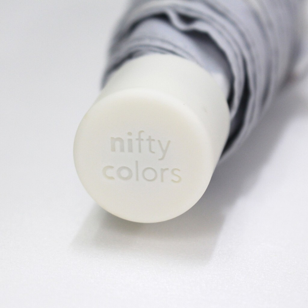 現貨【日本品牌 nifty colors】戶外用品 雨傘 遮陽傘 折疊傘 晴雨兼用 便捷攜帶 輕量時尚 耐用傘骨 可愛圖-細節圖8