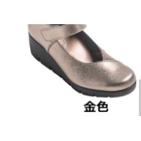 現貨【日本 FIRST CONTACT】日本製 女鞋 楔型鞋 包鞋 厚底鞋 防滑 舒適好走 適合拇指外翻 高5.5cm-規格圖9