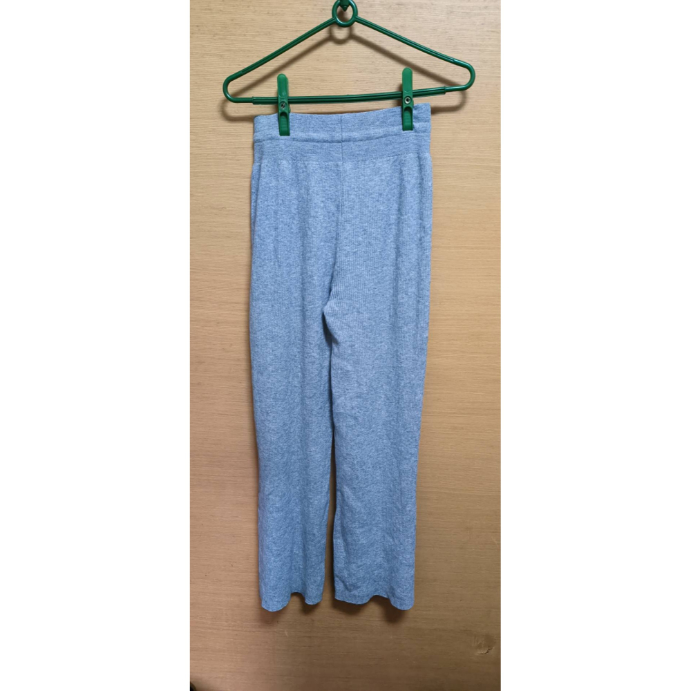 灰色休閒褲無口袋-細節圖2