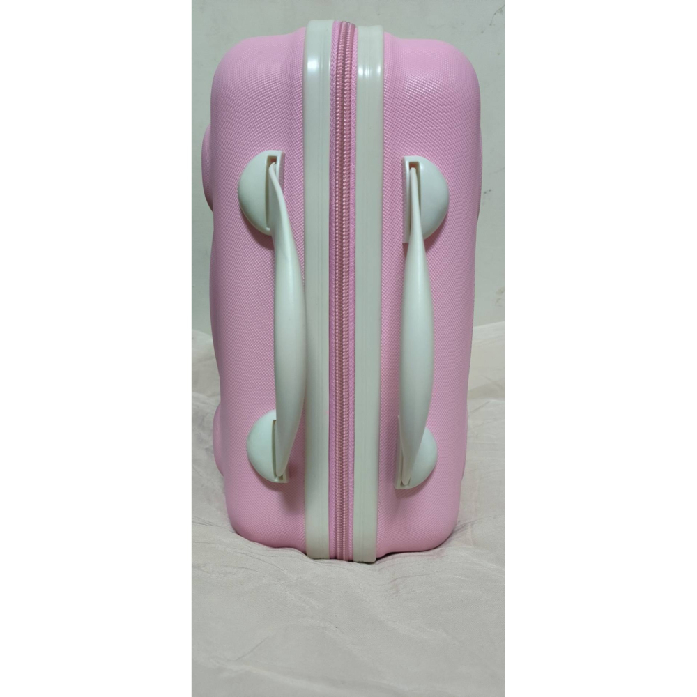 現貨拉拉熊白色手提，粉紅密碼鎖箱-細節圖4