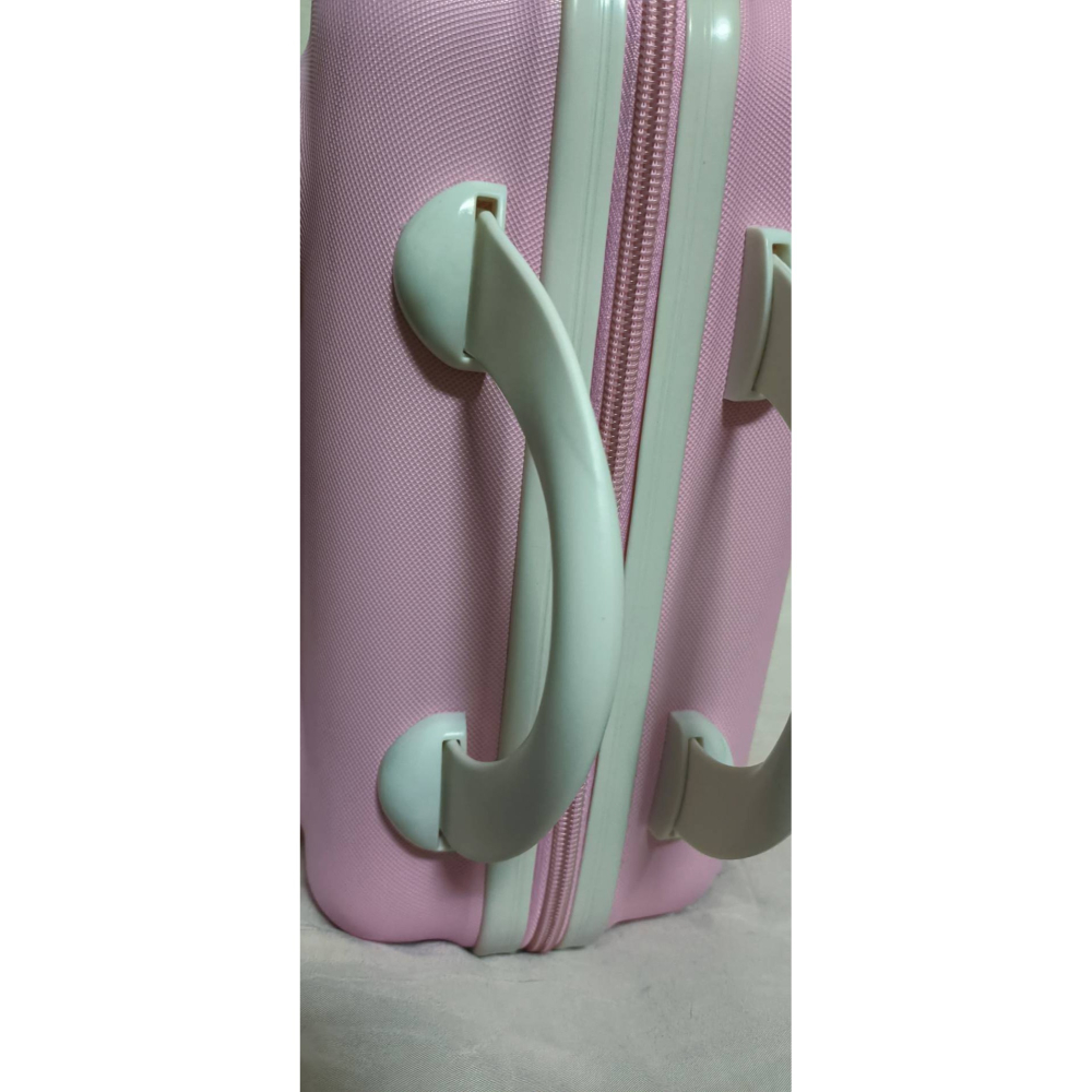 現貨拉拉熊白色手提，粉紅密碼鎖箱-細節圖10