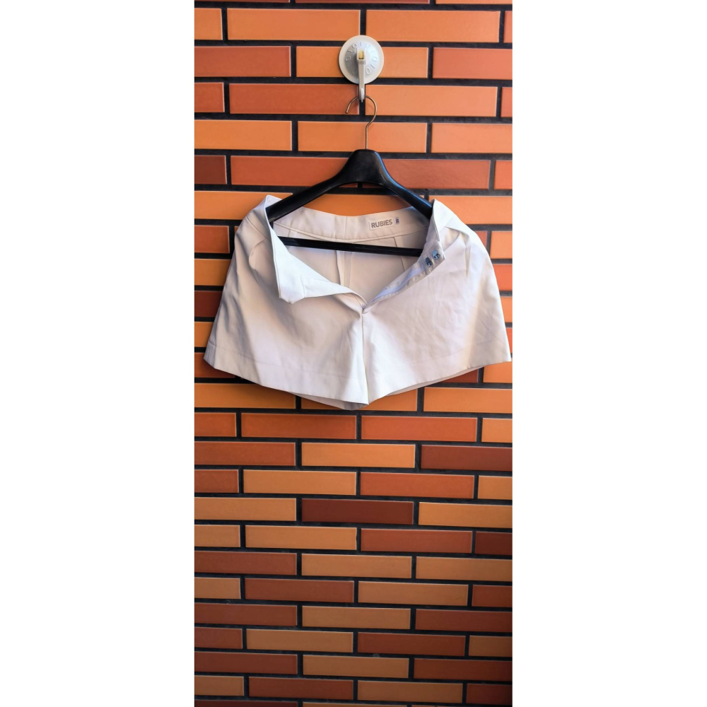 白色百搭氣質性感短褲-細節圖2