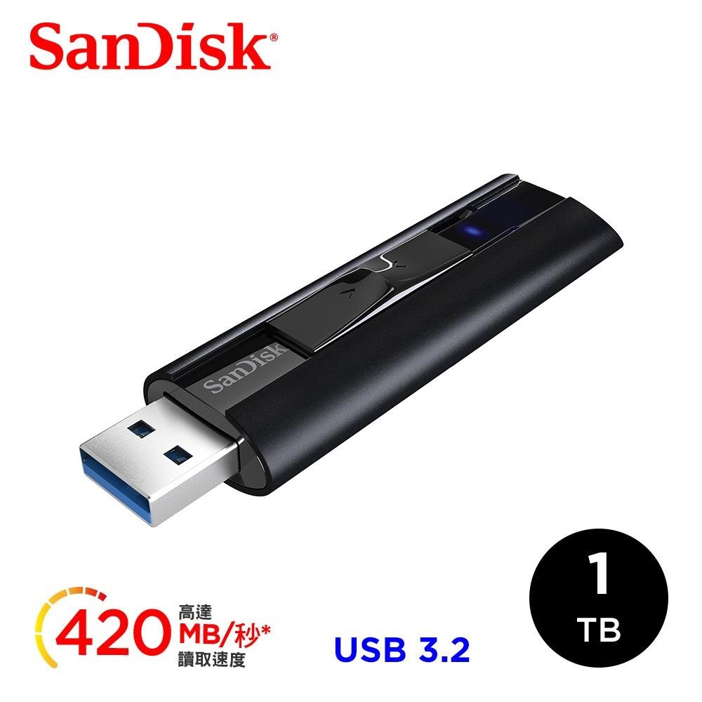 SanDisk ExtremePRO USB3.2 CZ880 1TB隨身碟(公司貨)-細節圖2