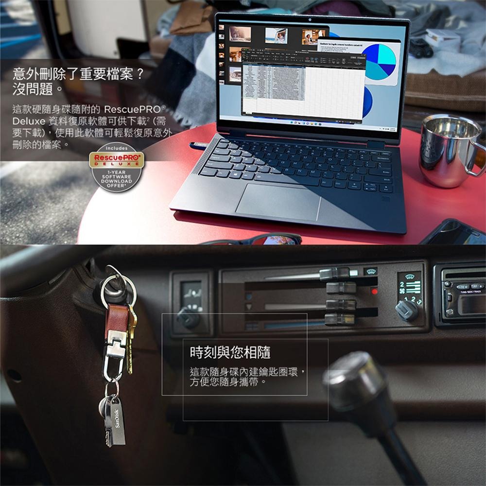 SanDisk Ultra Curve USB 3.2 CZ550 512GB 隨身碟 黑色 鼠尾草藍 青蘋果綠 公司貨-細節圖7