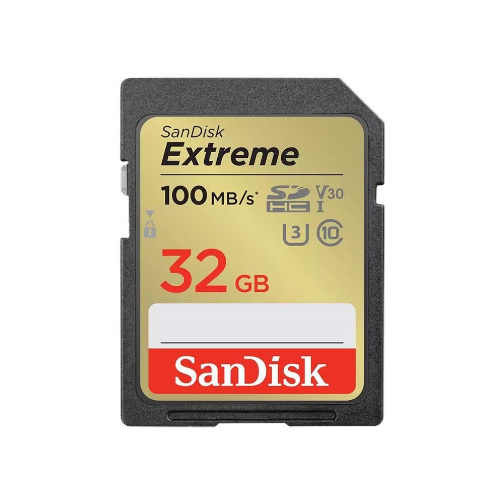 SanDisk Extreme SDHC UHS-1(V30) 32GB 記憶卡(公司貨) 100MB-細節圖2