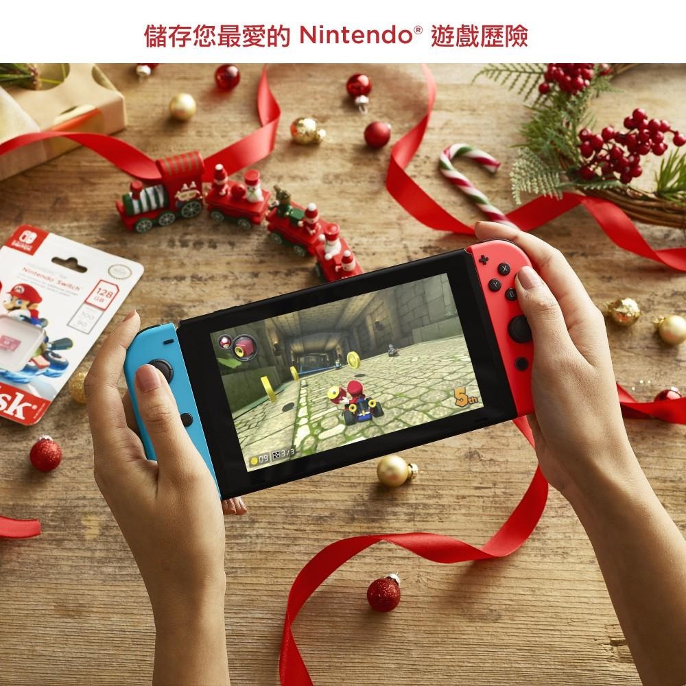 SanDisk Nintendo Switch 專用 microSDXC UHS-I(U3)128GB記憶卡(公司貨)-細節圖4