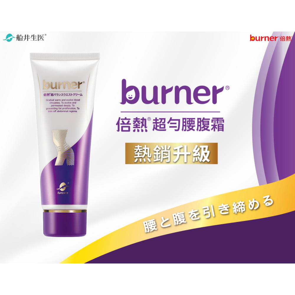 船井生醫 burner 倍熱 超勻腰腹霜 100ml-細節圖4