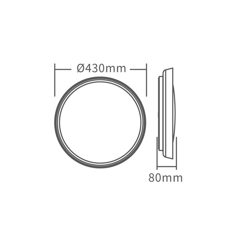 【舞光原廠授權】 燈飾123｜暖陽遙控吸頂燈｜30W｜50W｜附遙控器 ｜適合臥室客廳3-5坪-細節圖6