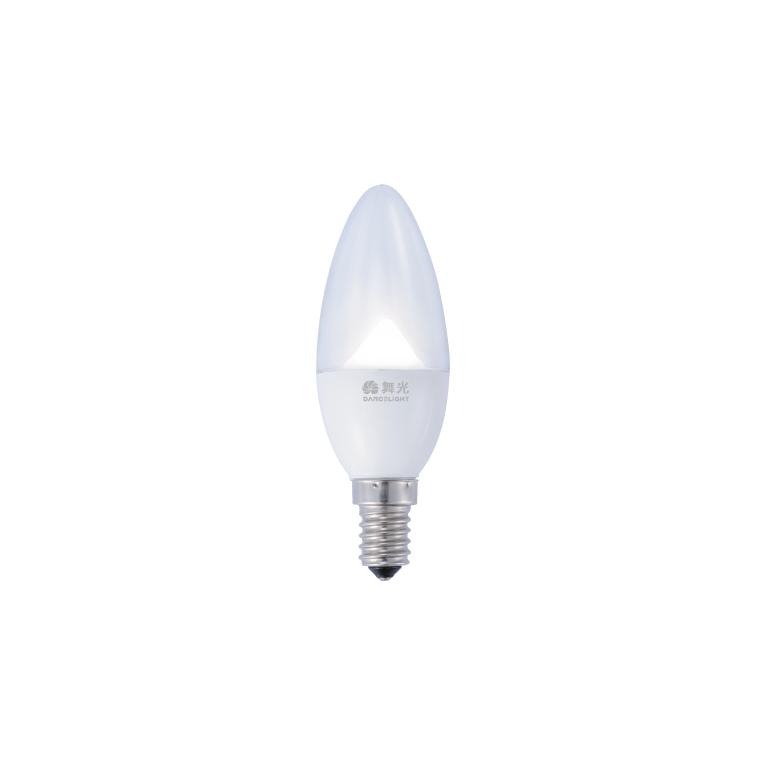 【舞光原廠授權】 燈飾123｜羅浮宮蠟燭燈泡｜E14｜LED 4W ｜尖清燈泡-細節圖2