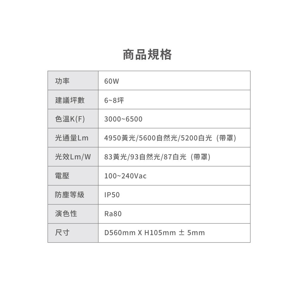 【亮博士原廠授權】 燈飾123｜星空遙控吸頂燈｜60W｜附遙控器｜適用臥室客廳6-8坪-細節圖3
