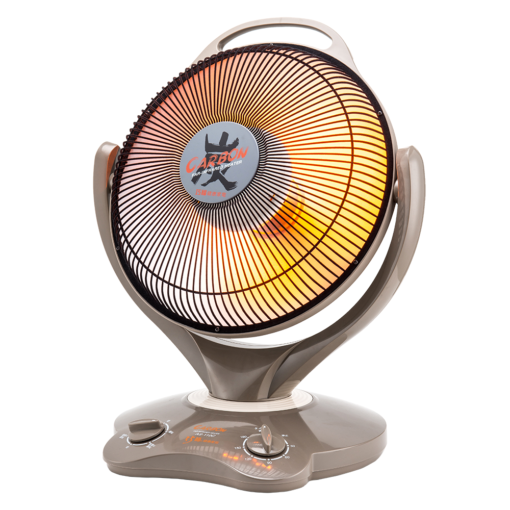 【巧福】 14吋碳素纖維電暖器 AS-110C (台灣製/炭素/電暖器/暖氣/速暖/電暖)-細節圖3