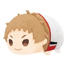 排球少年 ハイキュー!! Vol.1 日向 影山 月島螢 黑尾 研磨 趴趴 趴娃 蟲娃 糰子 趴趴公仔 吊飾(現+預)-規格圖1