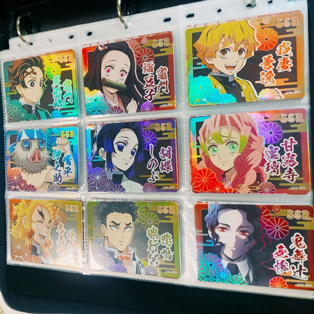 正版 皇卡 鬼滅之刃 收集卡牌 SSR 全套 碳次郎 蝴蝶 義勇 無一郎 蜜璃 無慘 善逸 猗窝座 彌豆子 墮姬(現貨)-細節圖2