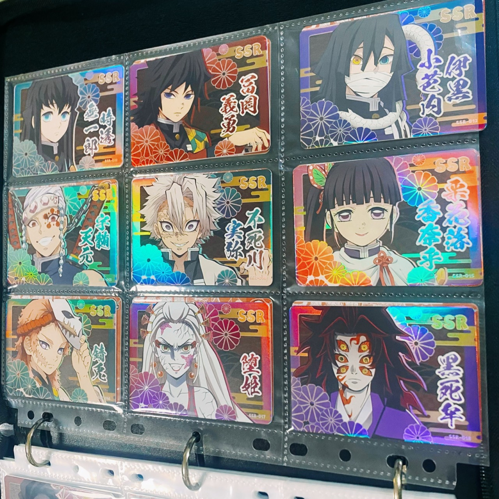 正版 皇卡 鬼滅之刃 收集卡牌 SSR 全套 碳次郎 蝴蝶 義勇 無一郎 蜜璃 無慘 善逸 猗窝座 彌豆子 墮姬(現貨)-細節圖3