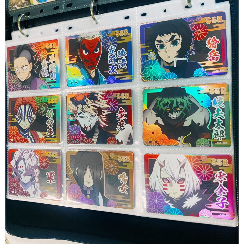 正版 皇卡 鬼滅之刃 收集卡牌 SSR 全套 碳次郎 蝴蝶 義勇 無一郎 蜜璃 無慘 善逸 猗窝座 彌豆子 墮姬(現貨)-細節圖4