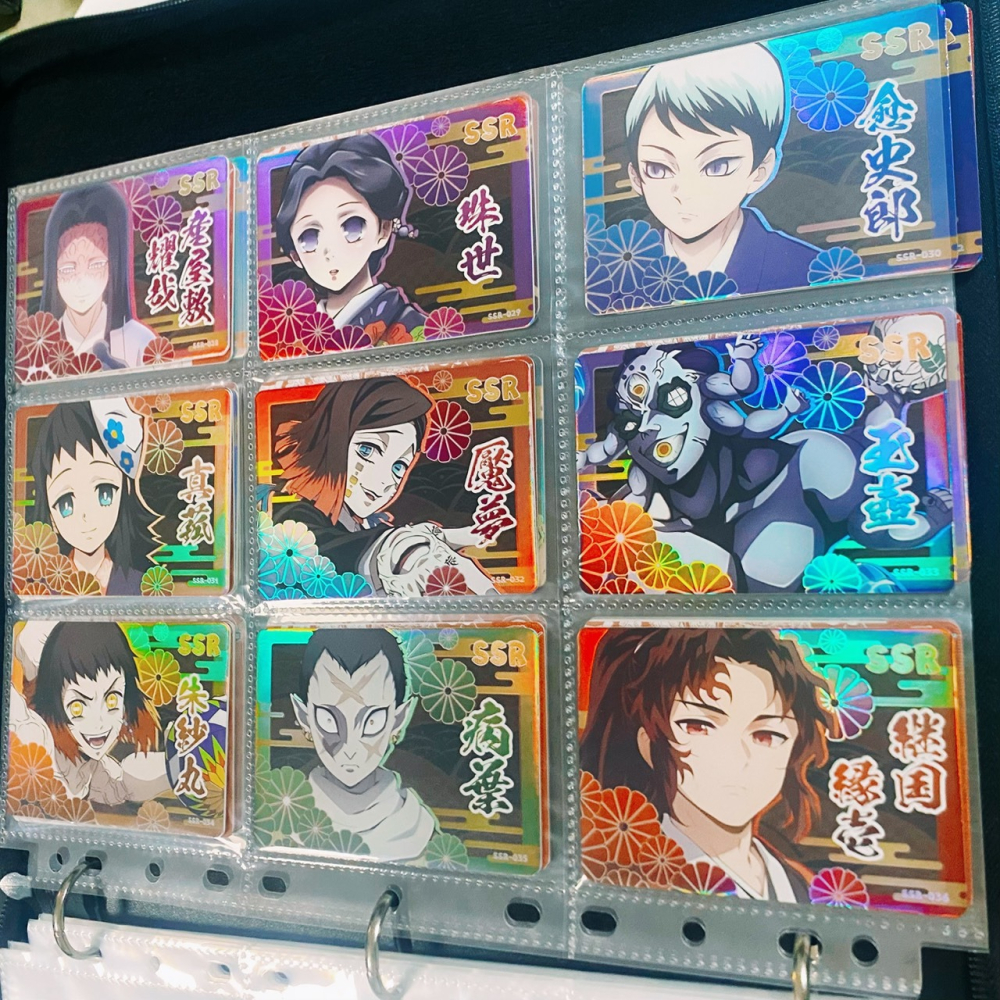 正版 皇卡 鬼滅之刃 收集卡牌 SSR 全套 碳次郎 蝴蝶 義勇 無一郎 蜜璃 無慘 善逸 猗窝座 彌豆子 墮姬(現貨)-細節圖5