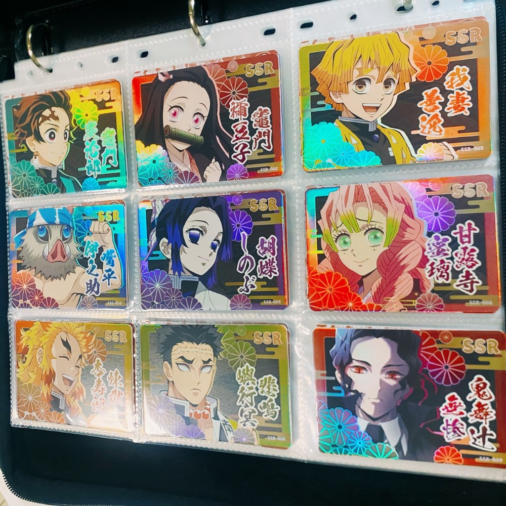 正版 皇卡 鬼滅之刃 收集卡牌 SSR 全套 碳次郎 蝴蝶 義勇 無一郎 蜜璃 無慘 善逸 猗窝座 彌豆子 墮姬(現貨)-規格圖8