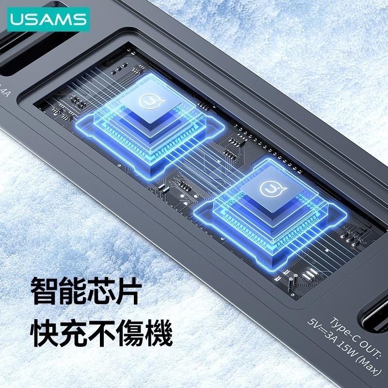 USAMS 特斯拉專用(3/Y) 60W 中控充電拓展塢-細節圖4