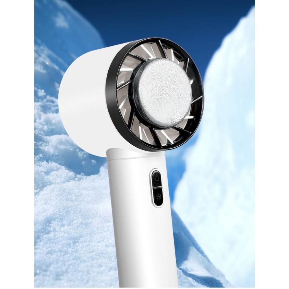 冰敷手持風扇 | 登山扣 制冷 小風扇 隨身 三段風力 可掛式-細節圖3