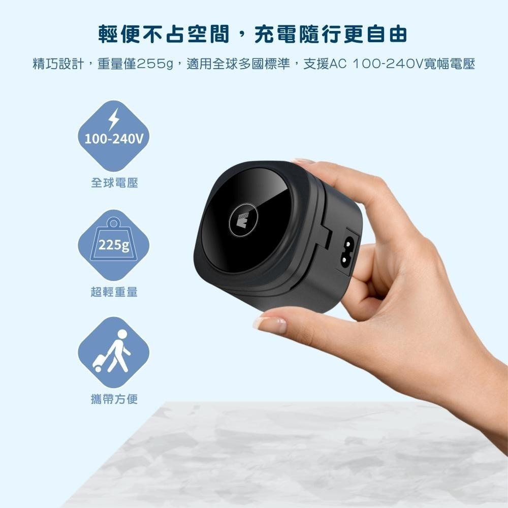 【Wephone】65w氮化鎵五合一充電站 | BSMI NCC 安全認證 PPS充電技術 防火外殼-細節圖6