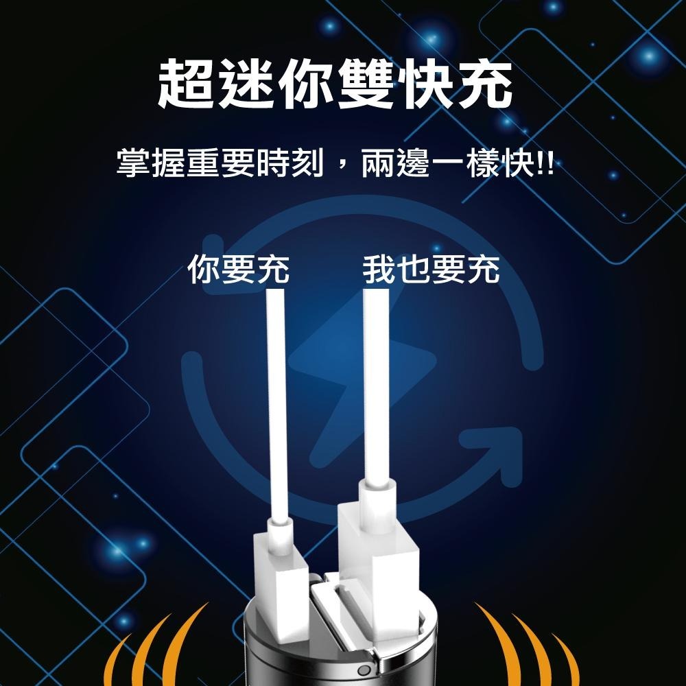 Wephone TypeC+USB 雙孔 快充車充 | PD快充車用充電器 隱藏式 車充 車用快充 充電頭 PD快充頭-細節圖3