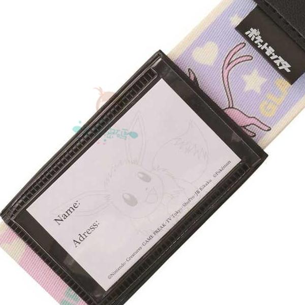 現貨 日本 Gowell 寶可夢 伊布 皮卡丘 可達鴨 行李束帶 無密碼鎖行李箱綁帶 行李箱帶 神奇寶貝【美麗密碼】-細節圖3