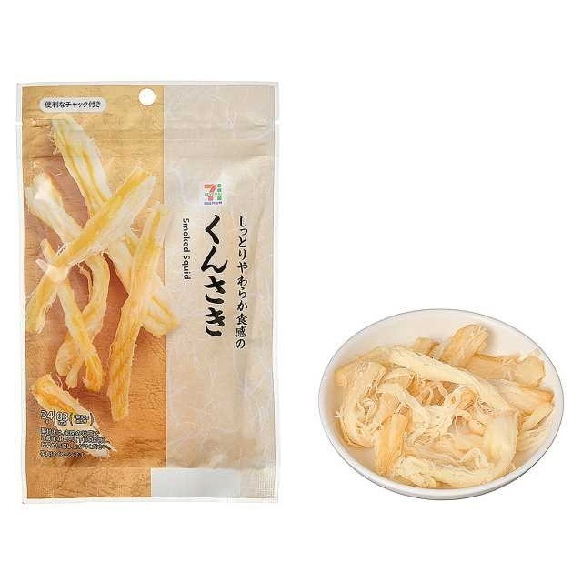 日本 7-11 碳烤 魷魚絲 炭烤 碳烤 魷魚 扇貝 扇貝唇 軟魷魚絲 魷魚圈片 魷魚乾 烤魷魚 JOKKI【美麗密碼】-規格圖3