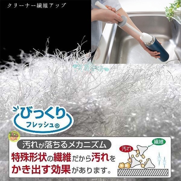 SANKO 保溫瓶刷 日本製 奶瓶刷 水壺水瓶 清潔刷 長柄清潔刷 洗杯刷 洗壺刷 壺刷 長杯清潔刷【美麗密碼】-細節圖4