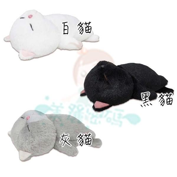 日本 內藤研究所nipopo 棒貓 睡覺貓 睡姿 躺姿 趴姿 俯姿 睡貓 療癒娃娃 貓咪娃娃 貓咪玩偶 睡袋【美麗密碼】-細節圖3