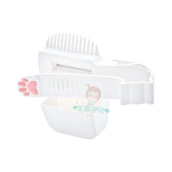 現貨 日本 Cogit 瀏海修剪器 貓咪肉球造型 剪瀏海神器 修瀏海 DIY理髮 自己輕鬆剪【美麗密碼】-細節圖2