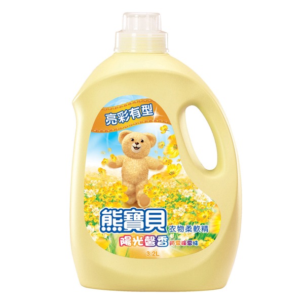 熊寶貝 衣物柔軟精 柔軟護衣精 海洋/陽光馨香/玫瑰/純淨溫和/竹萃淨味/櫻花/小蒼蘭/森林雪松 柔軟乳【美麗密碼】-規格圖4