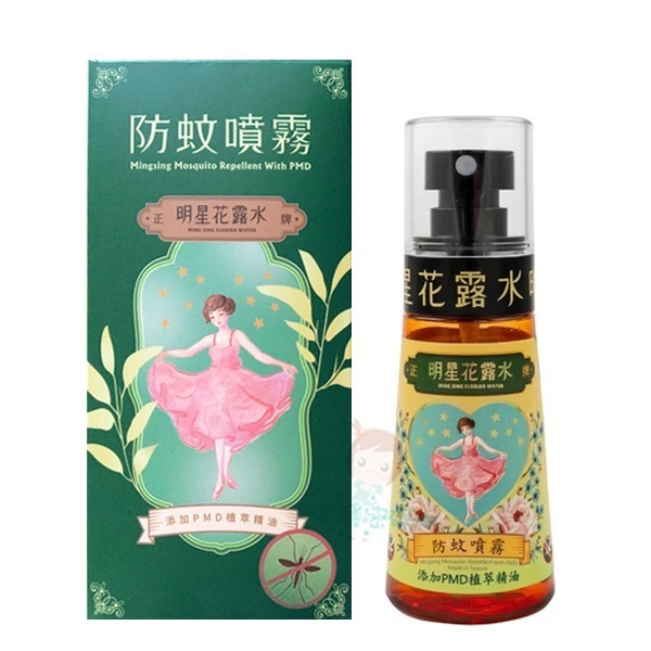 明星花露水 噴霧 1號 大號 2號 家庭號 60ml 85ml 170ml 300ml 310ml 防蚊噴霧【美麗密碼】-細節圖2