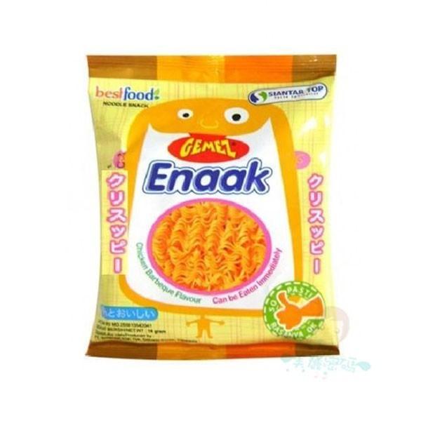 韓國 Enaak 小雞香脆點心麵 隨手包 16g*1入 原味 14g*1入 辣味 二款供選 【美麗密碼】-細節圖2