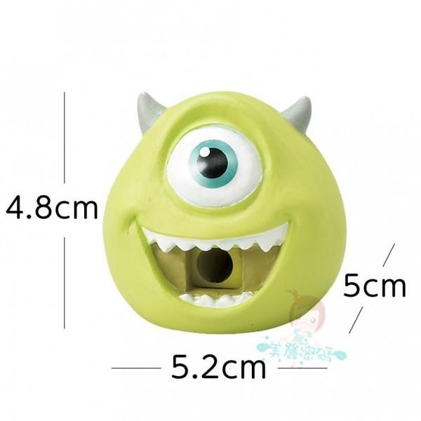 日本 迪士尼 皮克斯 怪獸電力公司 卷筆刀 削鉛筆器 削鉛筆機 削筆器 大眼仔 毛怪【美麗密碼】-細節圖3